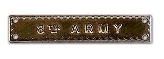 Clasp F/S -8th Army Bar 